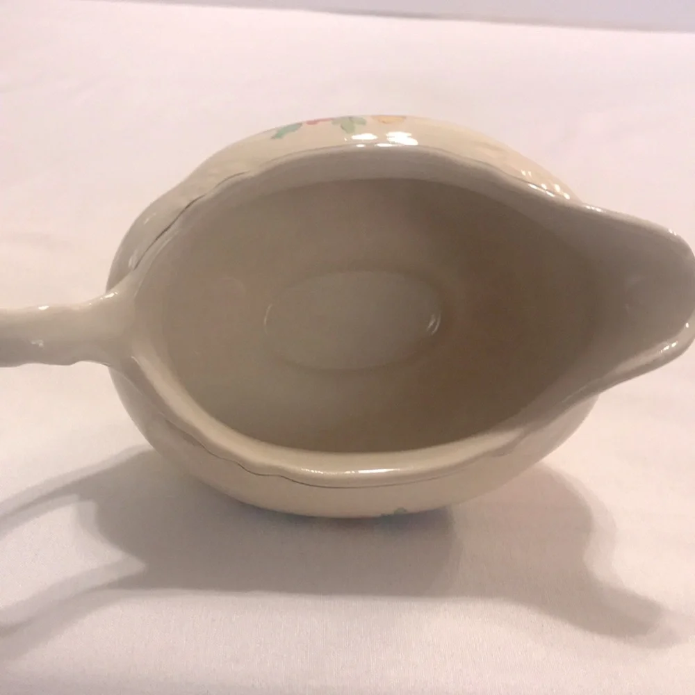 Homer Laughlin Virginia Rose Sugar and Creamer